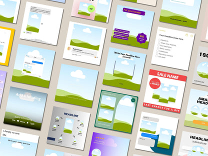 100 Proven To Work Static Ad Templates