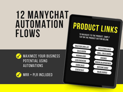 12 Manychat Automation Flows: Email Marketing Automation