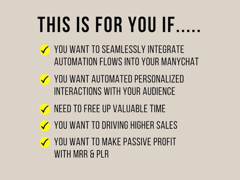 12 Manychat Automation Flows: Email Marketing Automation