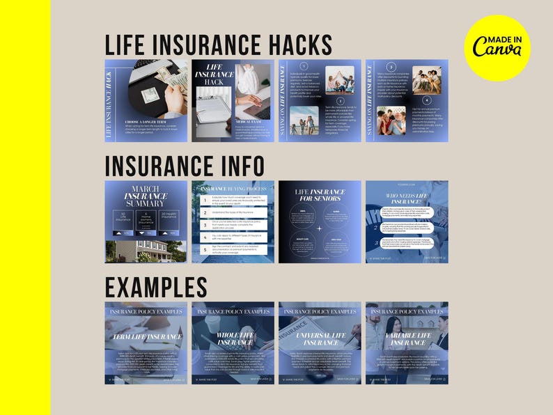 200 Insurance Agent instagram Templates