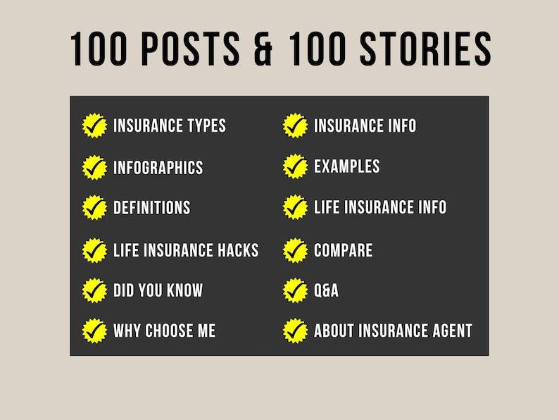 200 Insurance Agent instagram Templates