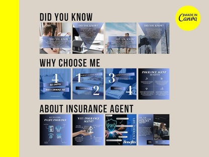 200 Insurance Agent instagram Templates