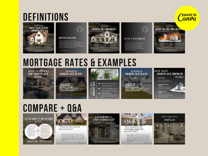 200 Mortgage infographics Templates