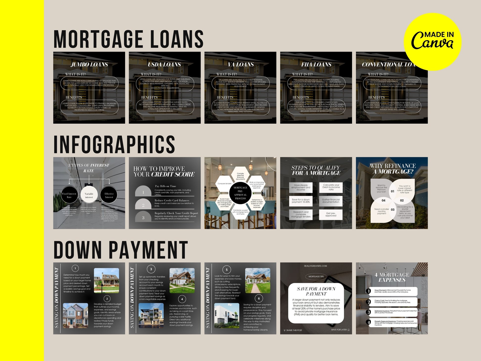 200 Mortgage infographics Templates