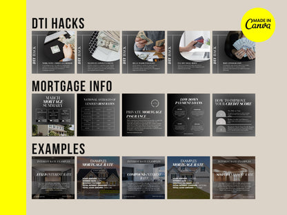 200 Mortgage infographics Templates