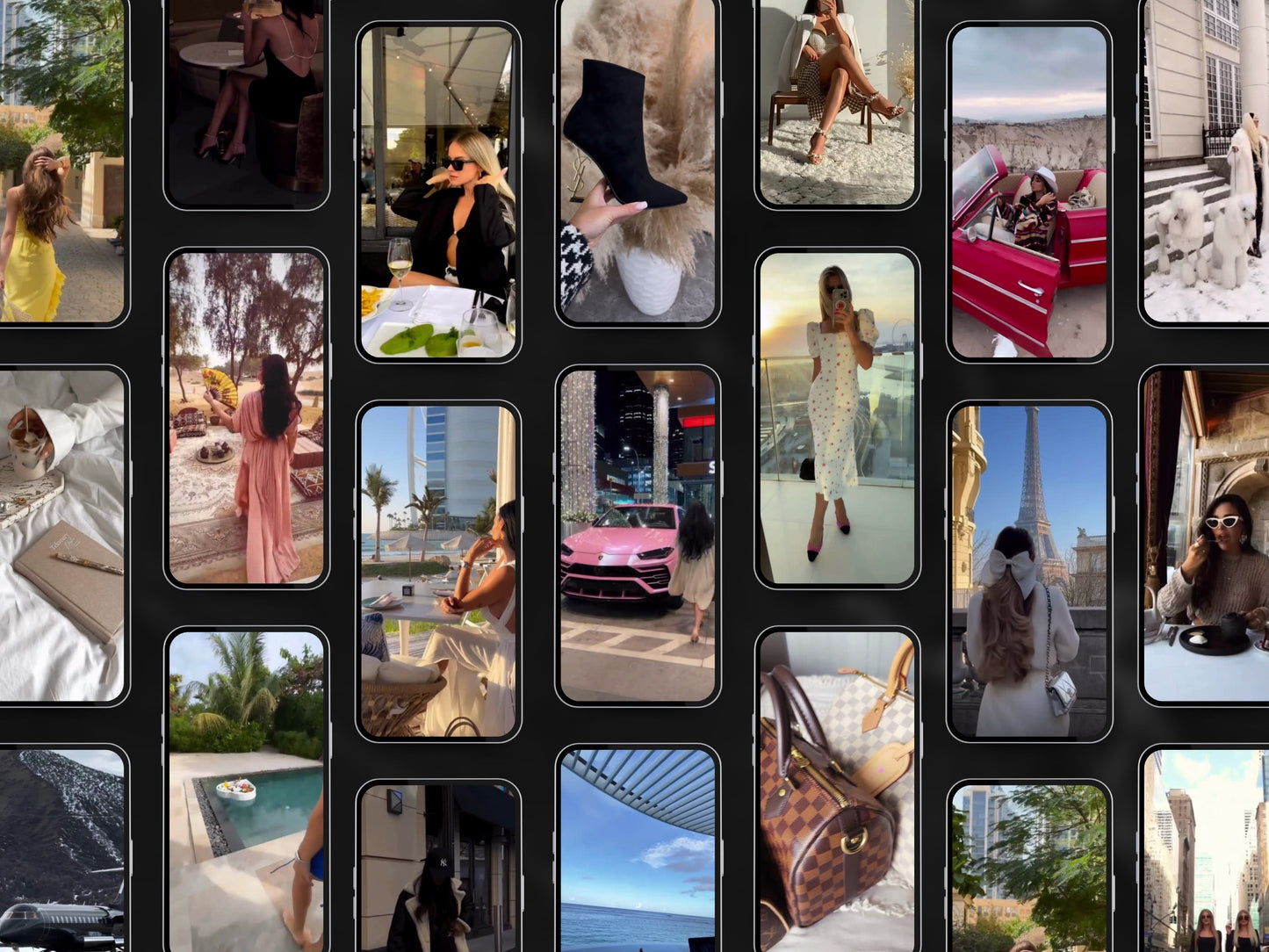 300+ Rich Luxury Women Reels