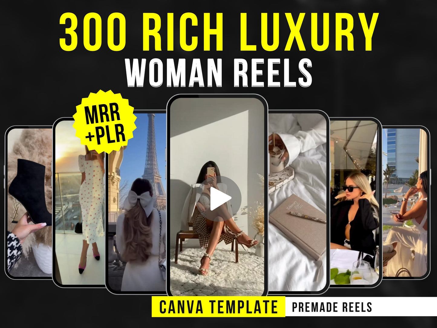 300+ Rich Luxury Women Reels