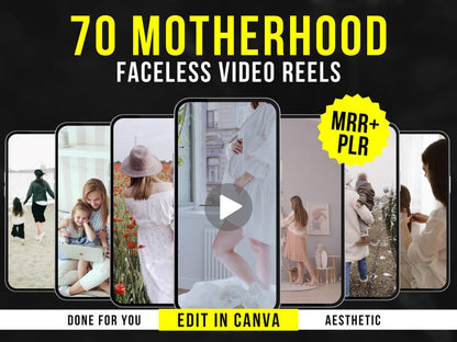 70 Faceless Motherhood Reels