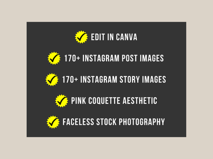 Coquette Stock Images Bundle