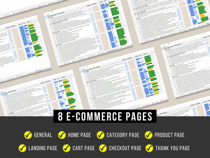 E-commerce Conversion Checklist