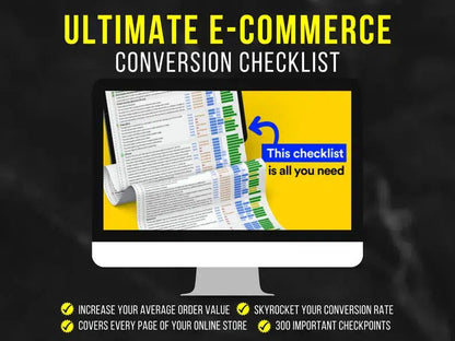 E-commerce Conversion Checklist