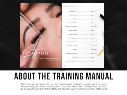 Eyelash Training Manual | Lash Extension Manual