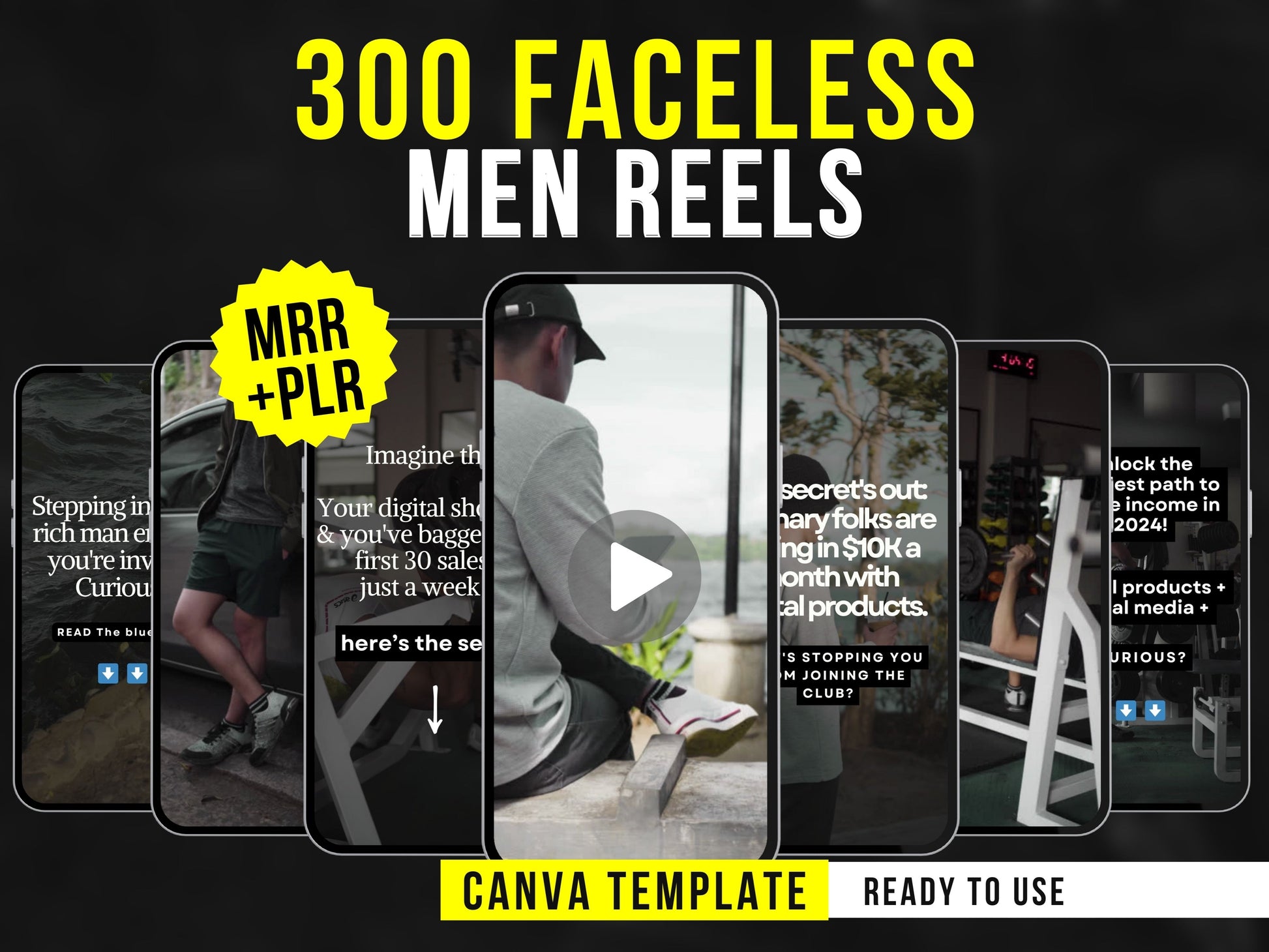 Faceless Aesthetic Men Reels