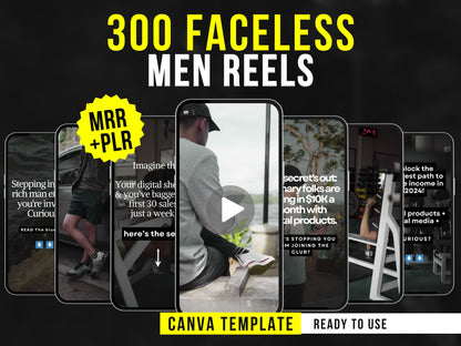 Faceless Aesthetic Men Reels