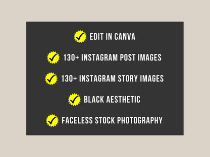 Faceless Black Stock Images Bundle