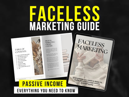 Faceless Marketing Guide