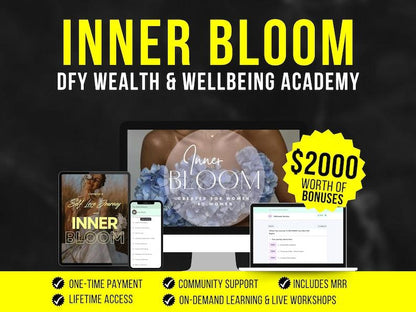 Inner Bloom DFY Wealth & Wellbeing Academy