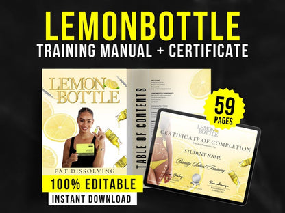 Lemonbottle Training Course with Certificate