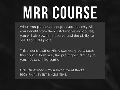 Passive Profit Millionare (PPM) - Digital Course