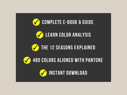 Self Color Analysis Guide