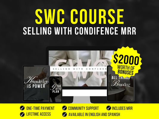 Selling With Confidence (SWC) - Digital Course