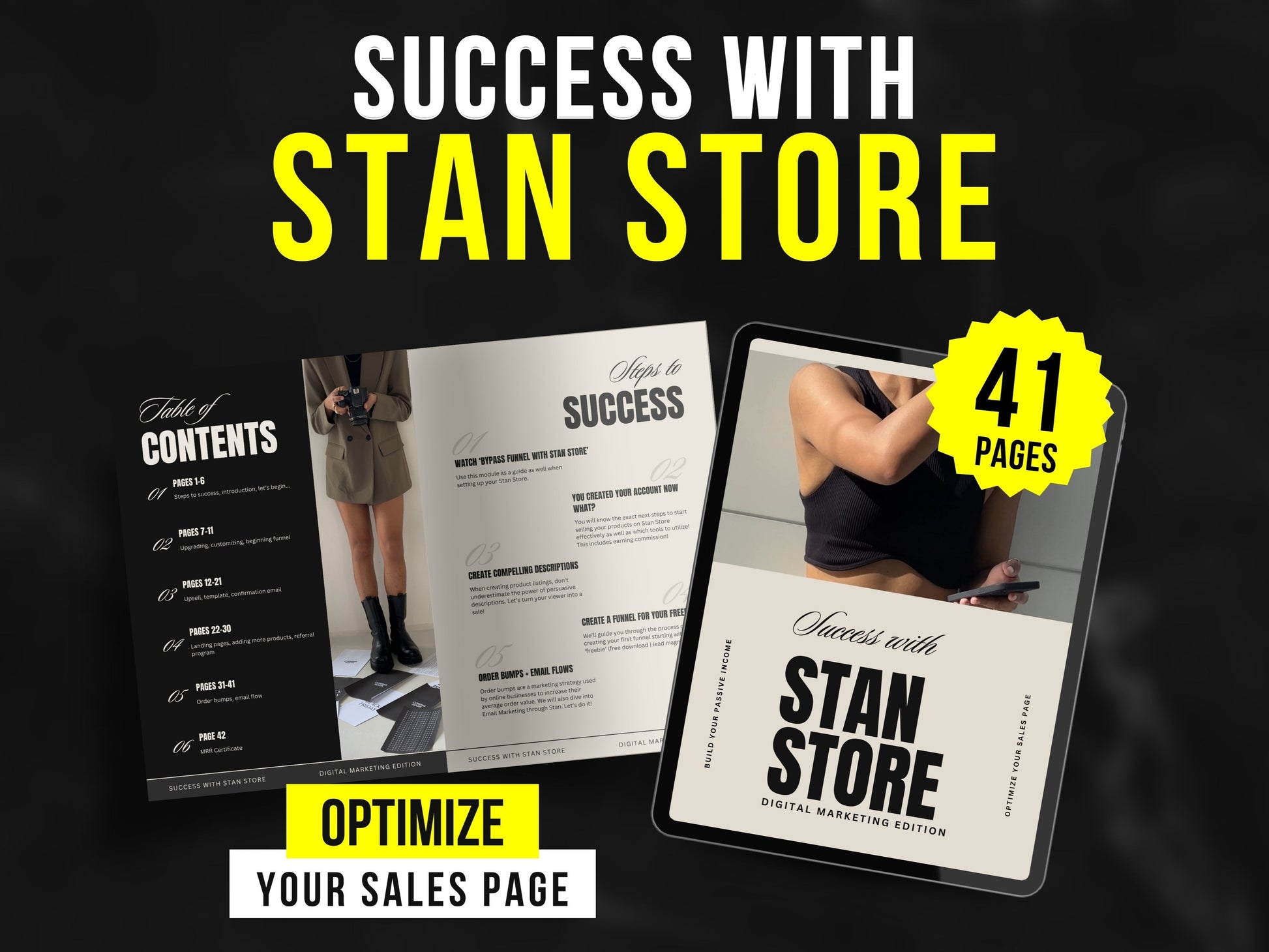 Success with Stan Store Guide