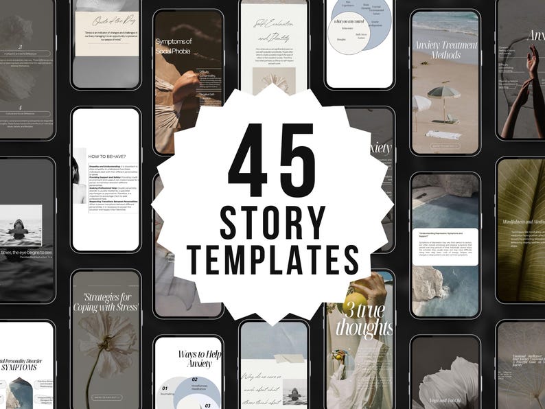 Therapist Instagram Templates