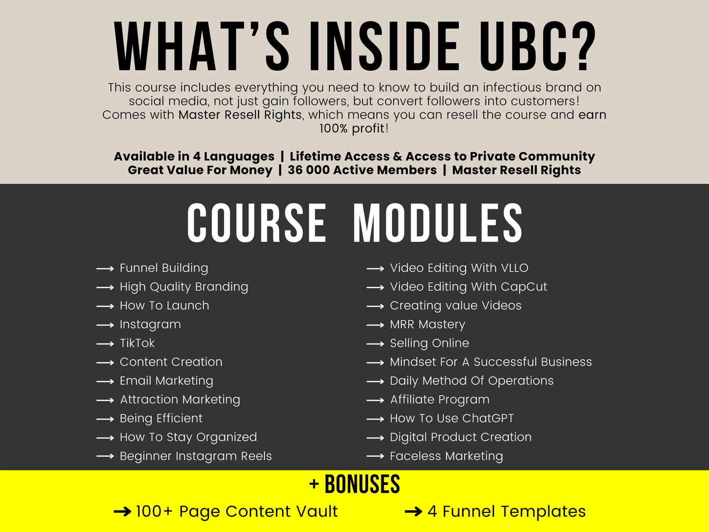 Ultimate Branding Course (UBC)