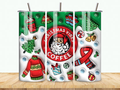 100 Christmas Tumbler Sublimation Designs