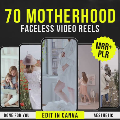 70 Faceless Motherhood Reels